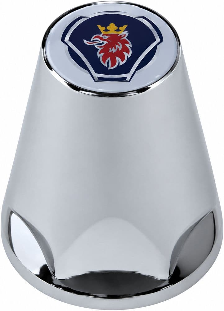 Truck Nut Cover (PUSH) — Scania Logo
