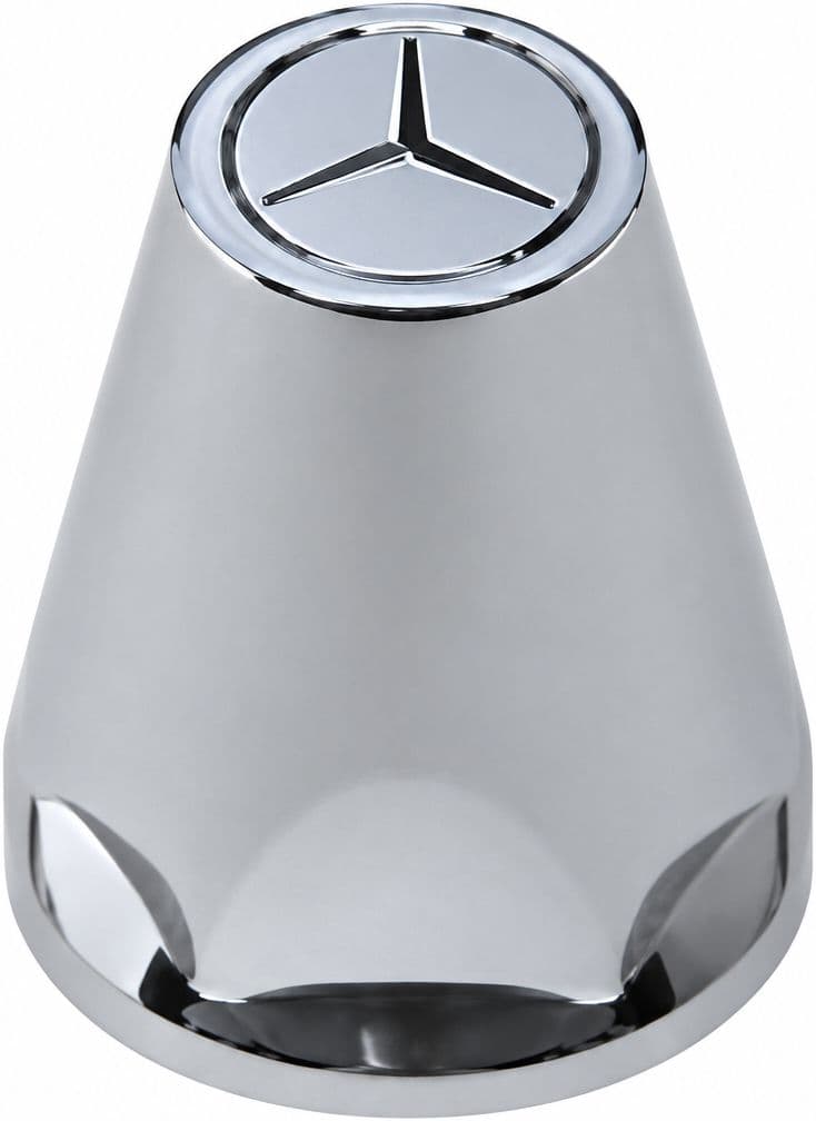 Truck Nut Cover (PUSH) — Mercedes Logo