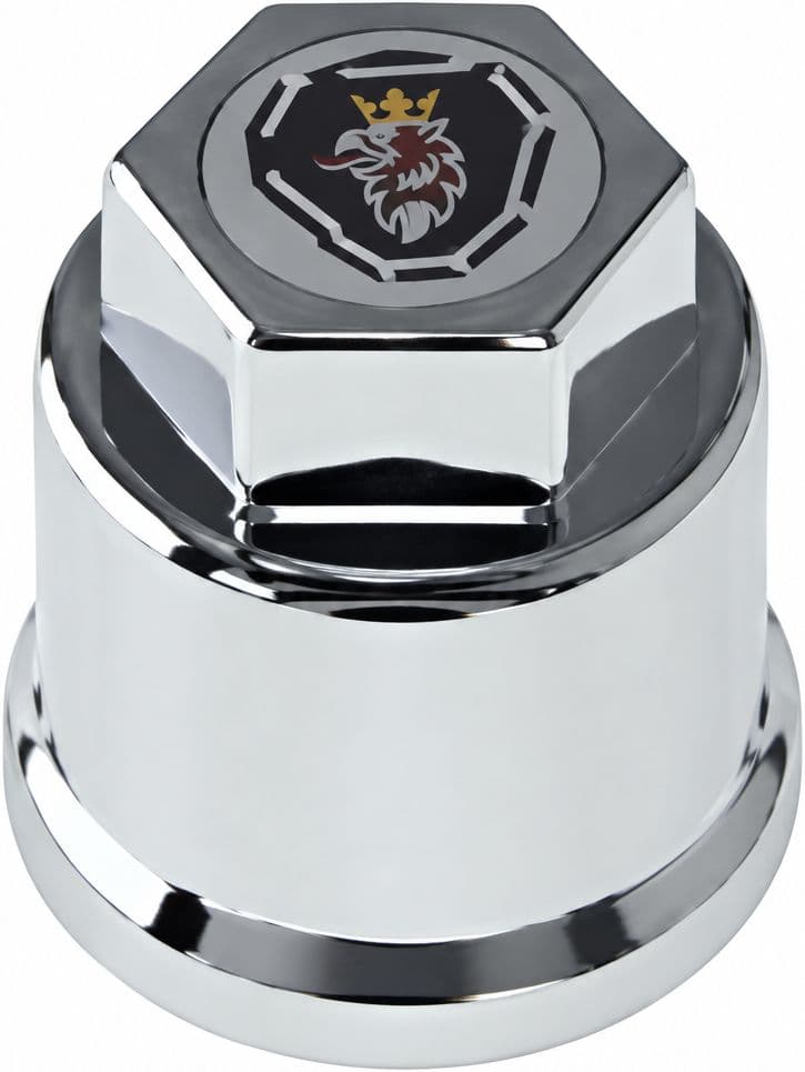 Truck Nut Cover (PUSH) — Scania Griffin Logo