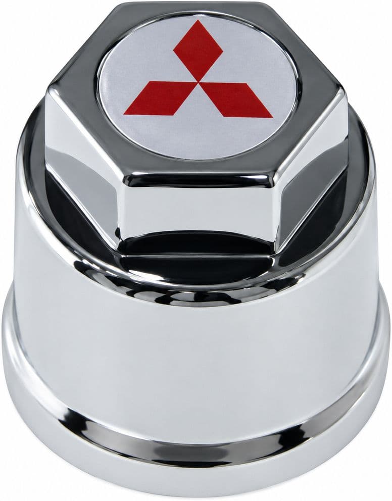Truck Nut Cover (PUSH) — Fuso Logo