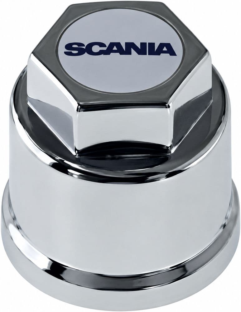 Truck Nut Cover (PUSH) — Scania Logo