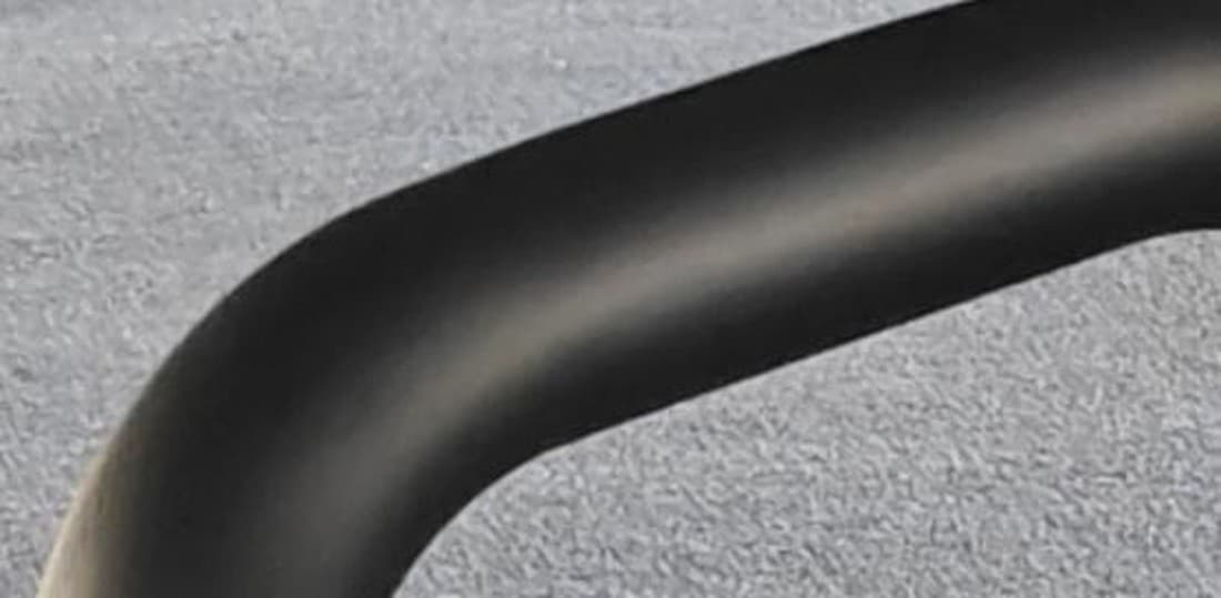 Black powder coating