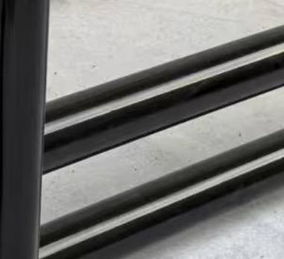 Gloss black powder coating