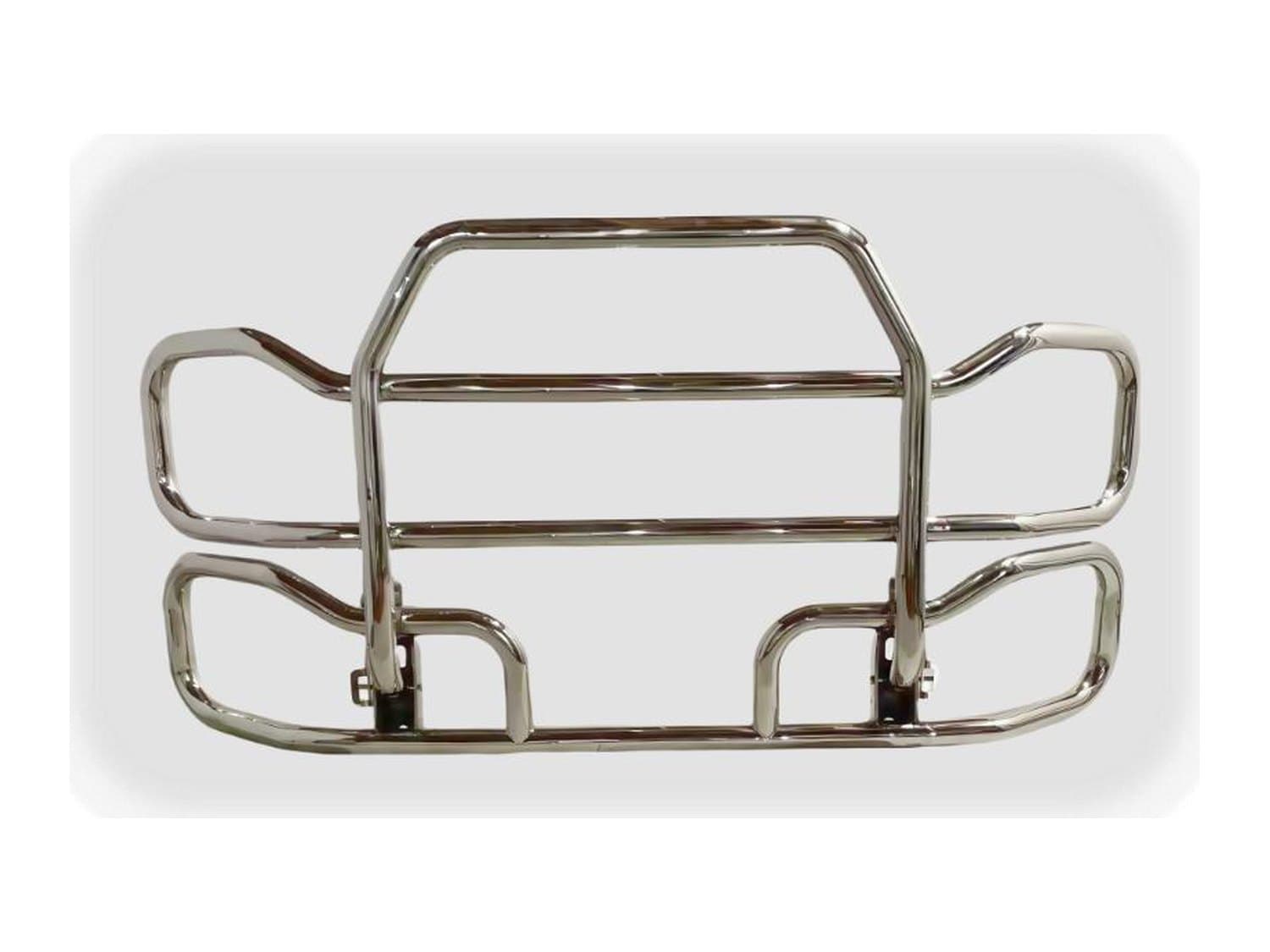 Six-Box Grille Guard, Polished
