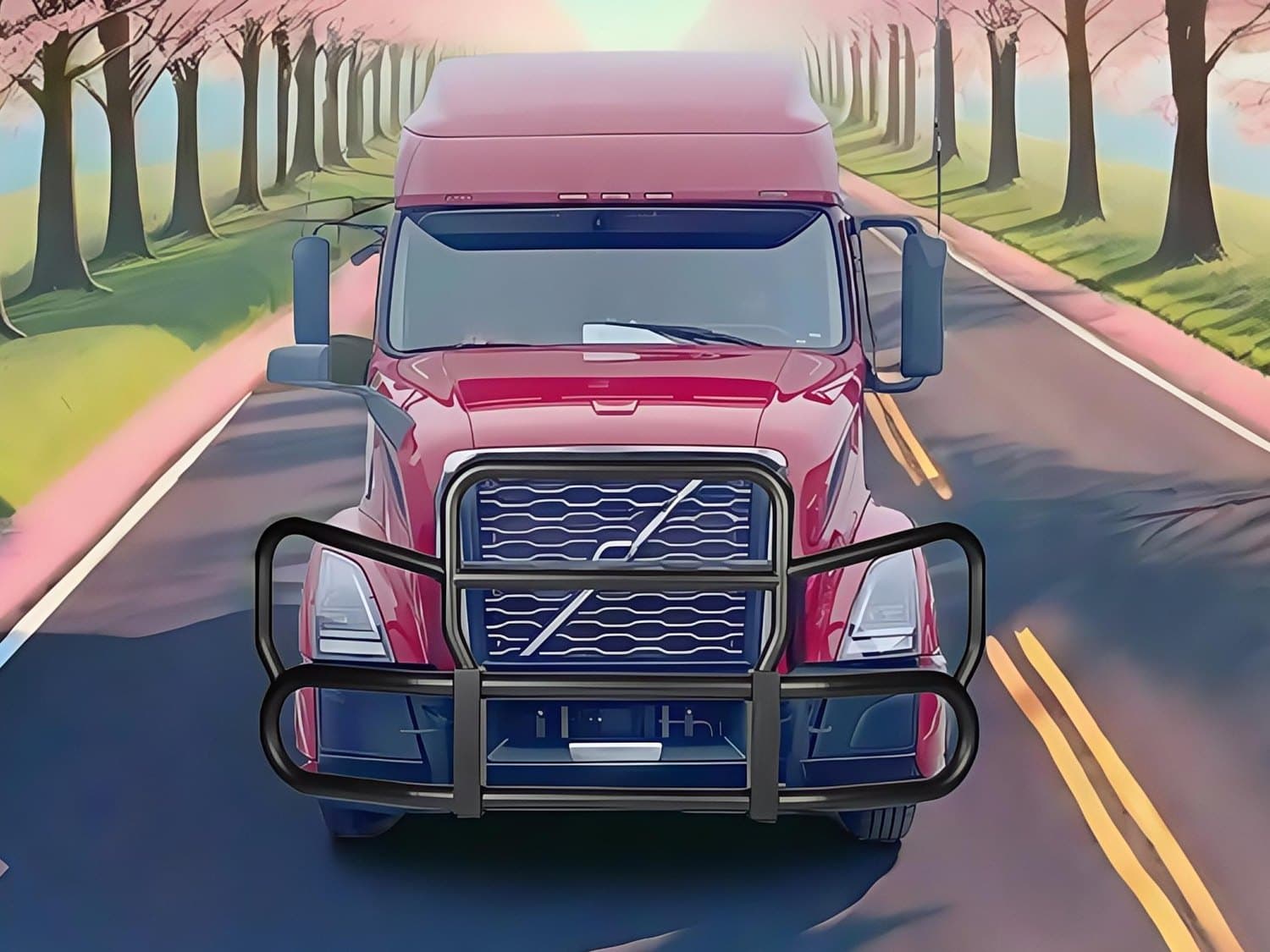 Wide-Wing Front Grille Guard