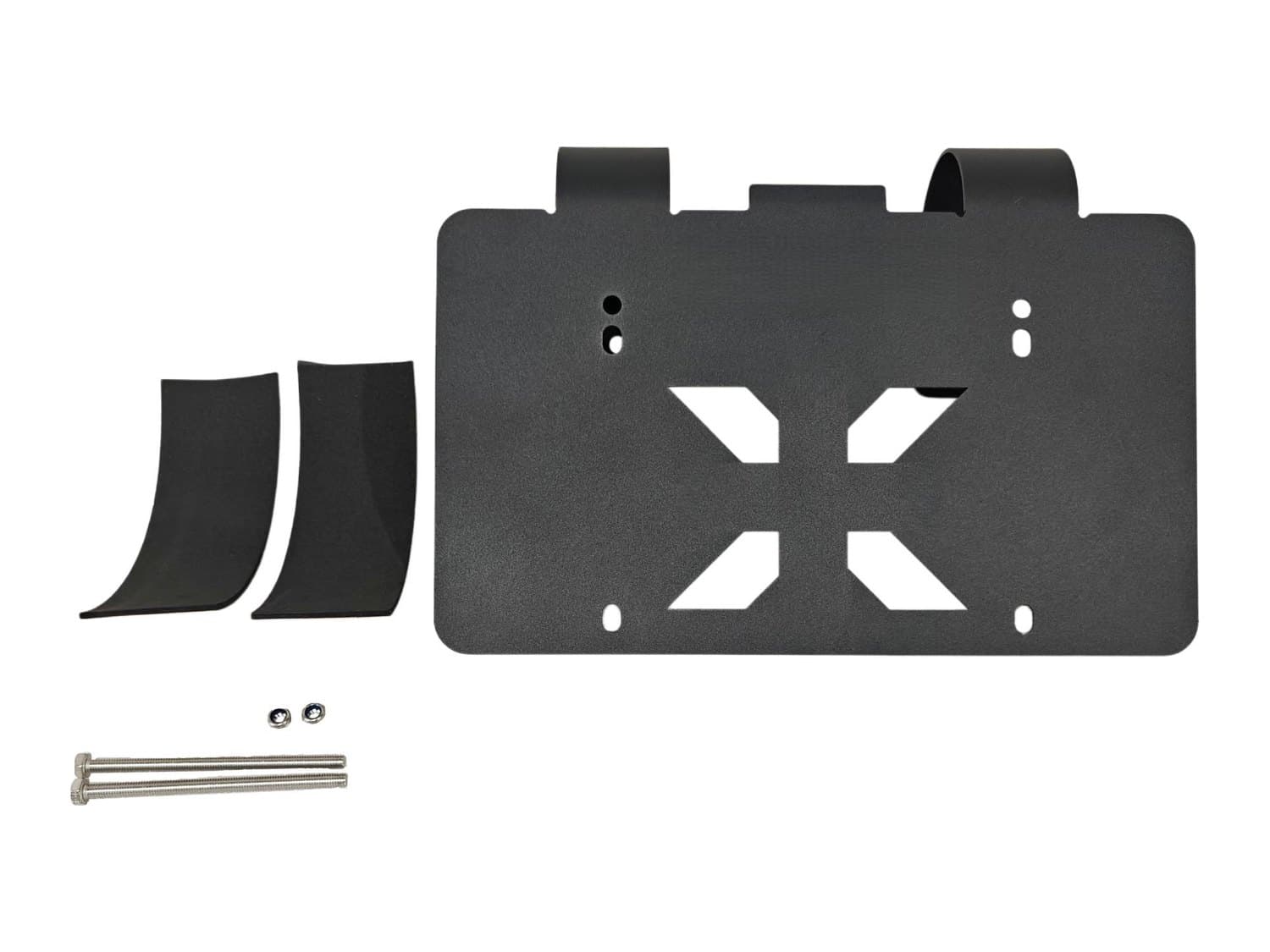 LPH-2 License Plate Holder Kit, X Cut-Out