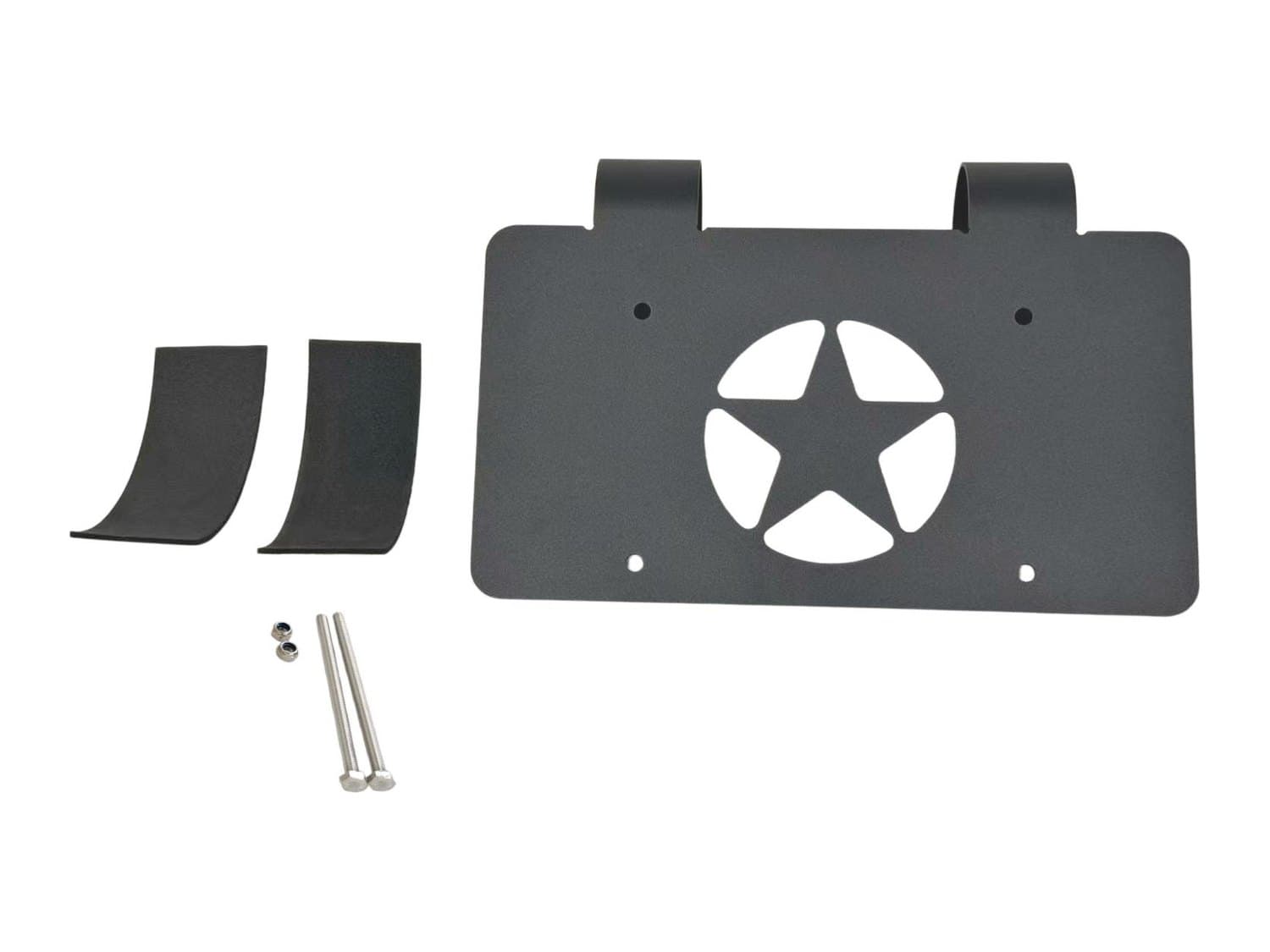 LPH-3 License Plate Holder Kit, Star Cut-Out